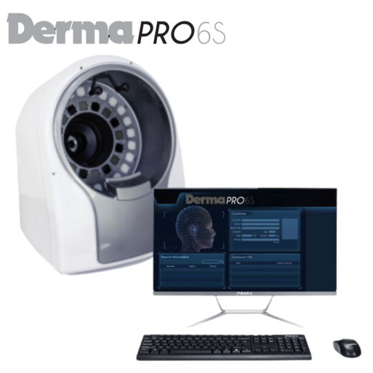 DermaPro6S Photographic full face skin scanner and detailed analyser