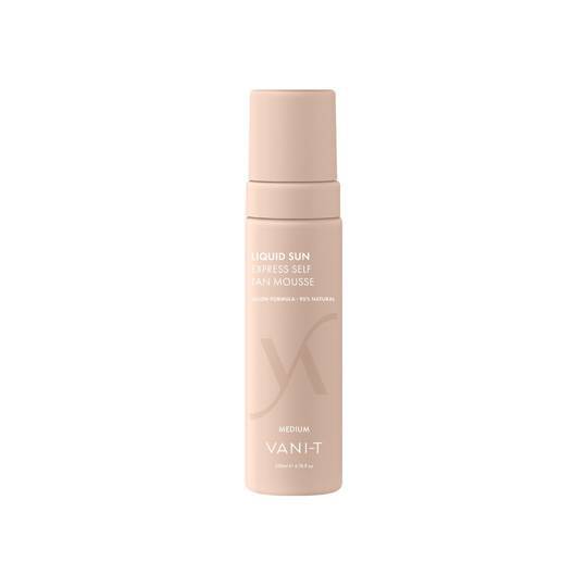 Vani-T: Liquid Sun Express Self Tan Mousse 200ml MEDIUM