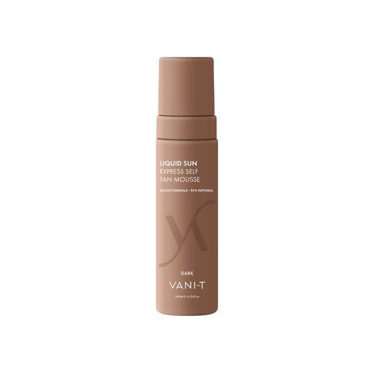 Vani-T: Liquid Sun Express Self Tan Mousse 200ml DARK