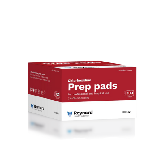 Chlorhexidine Prep Pads - 100