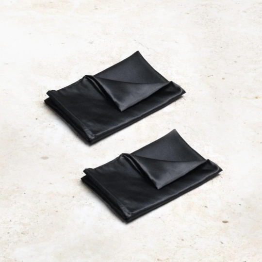 VANI-T:  BED HEAD - BEAUTY PILLOWCASES(PAIR) - MIDNIGHT