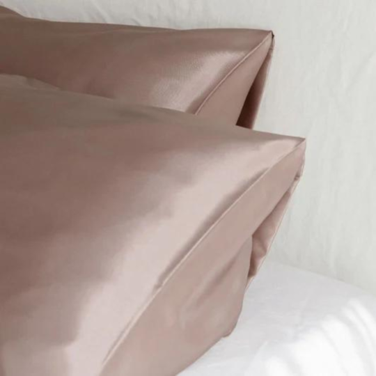 VANI-T: BED HEAD - BEAUTY PILLOWCASES(PAIR) - CHAMPAGNE