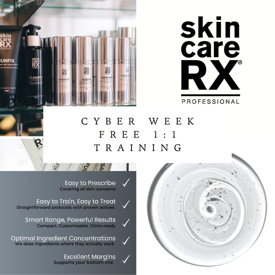 skincareRX Cyber Week: Free 1-on-1 Training Session