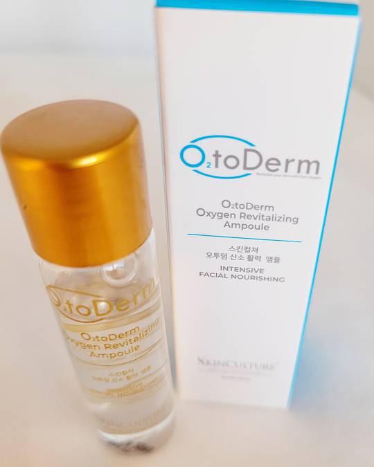 O2toDerm Oxygen Revitalising Ampoule 10 x 10ml