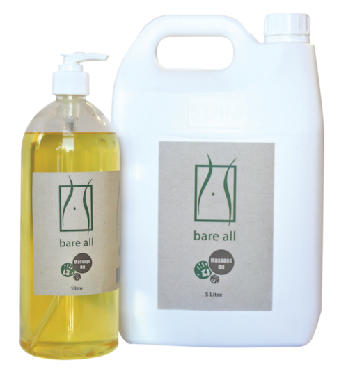 Bare All H2O Massage Oil 1Lt