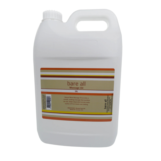 Bare All H2O Massage Oil 5lt
