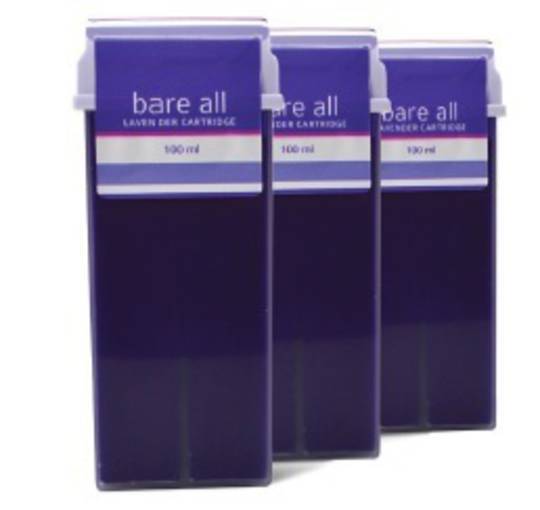 Bare All - Lavender Strip Wax Cartridges 100ml