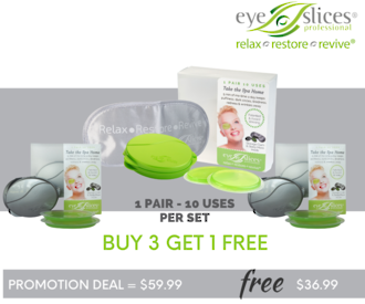 Buy x3, Get x1 Free:-Eyeslices 10 Day Retail Pack