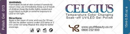 Celcius Gel 013 (Colour Changing Gel)