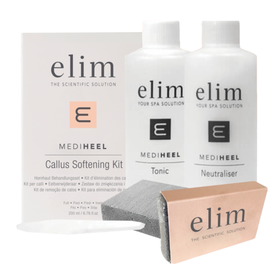 Elim MediHeel Callus Softening Kit 200ml