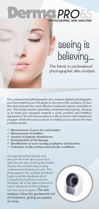 50 DermaPRO 3S Double sided DL flyers