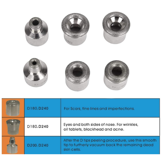 Diamond Tips - Small, Medium & Large 6 Pack