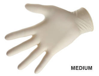 Latex Gloves Medium