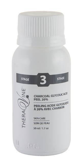 Theravine Professional Charcoal Glycolic Acid Peel 20% 50ml