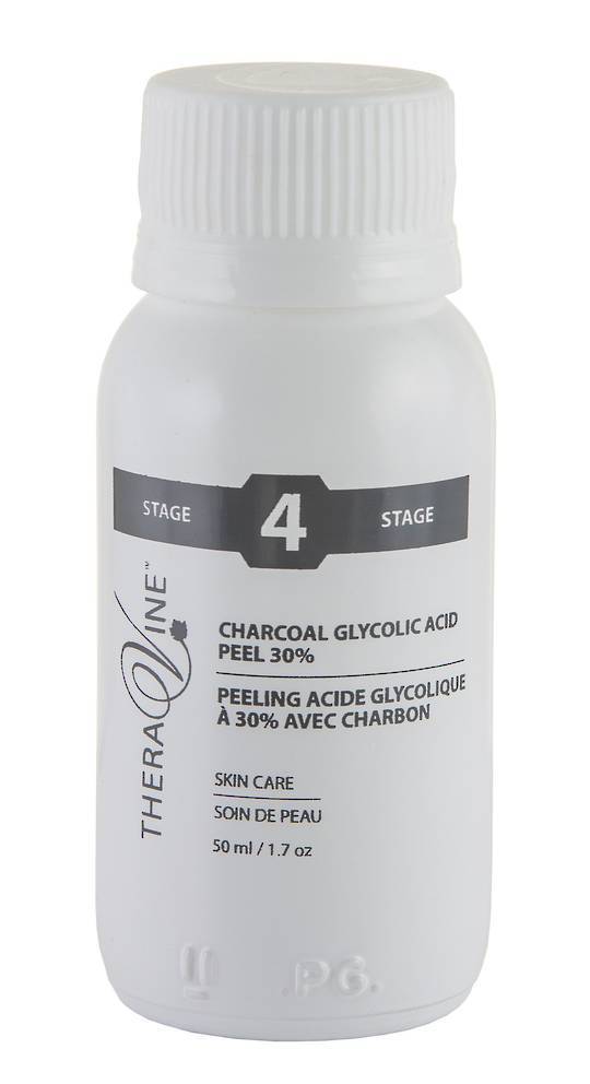 Theravine Professional Charcoal Glycolic Acid Peel 30% 50ml