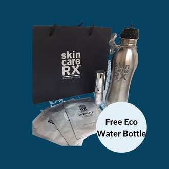 SkincareRX Hydrafix Special Offer including - 9 Hydractive silk mask singles + 3 Hydrafix HA 30ml +3 bags + 3 Water bottles