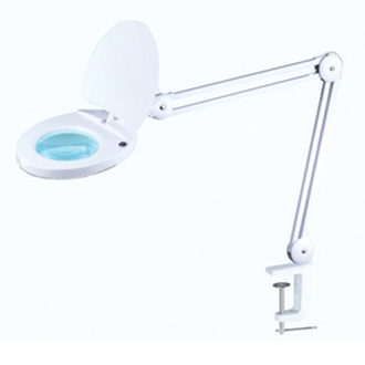 LED Magnifier Lamp with clamp