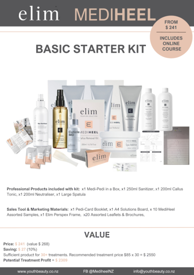 Elim MediHeel Basic Starter Kit