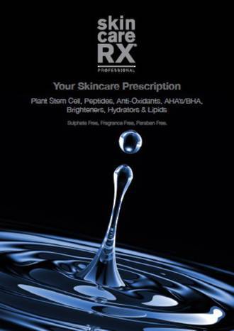 SkincareRX Poster A4 water drop