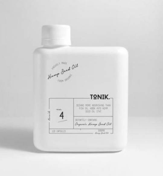 TONIK #4- Hemp Seed Oil Capsules (120)