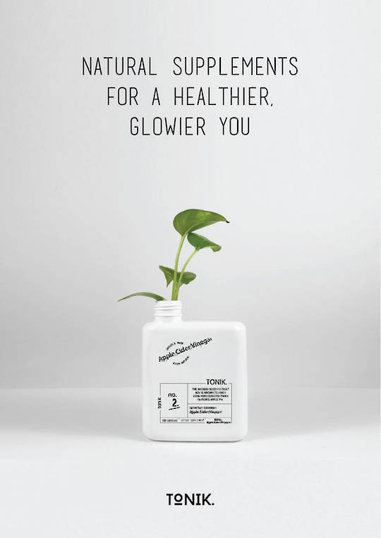 TONIK - Natural Supplements For a Healthier, Glowier You - A4 POSTER 2