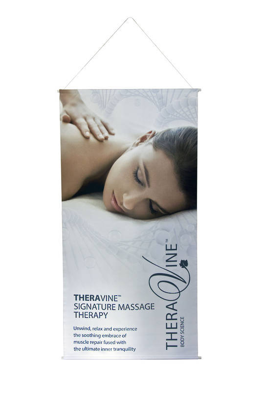 Theravine Body Drop Banner - Theravine Signature Massage