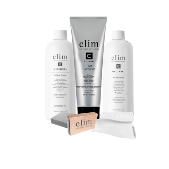 Elim MediHeel Pro TRIO (Callus Tonic, Neutralizer & Foot Perfector)