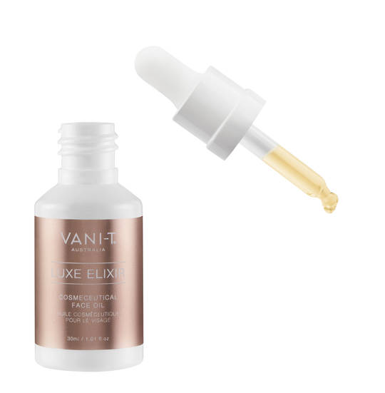 VANI-T Luxe Elixir - Face Oil - Prep, Prime & Shine!