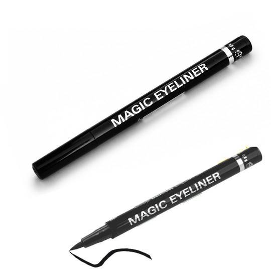 Magic Eyeliner Liquid Precision Pen-Deep Black (Wimpernwelle)