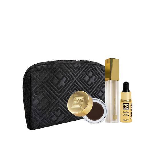 Alias 02- Case-Brow Lamination Gel, Brow Gold Oil (5ml), Chocolate Brow Creamade