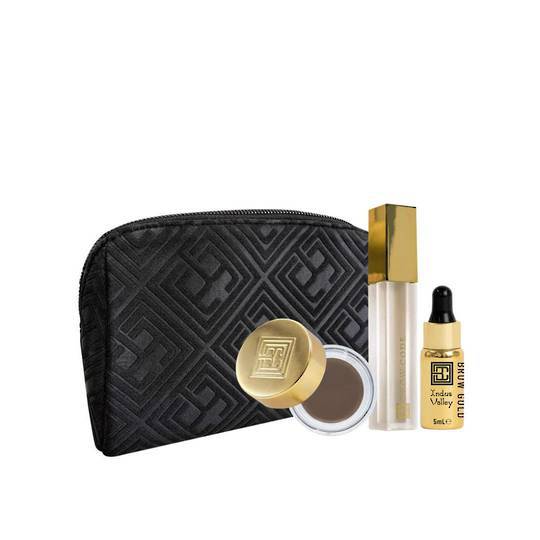 Alias 02- Case-Brow Lamination Gel, Brow Gold Oil (5ml), Taupe Brow Creamade