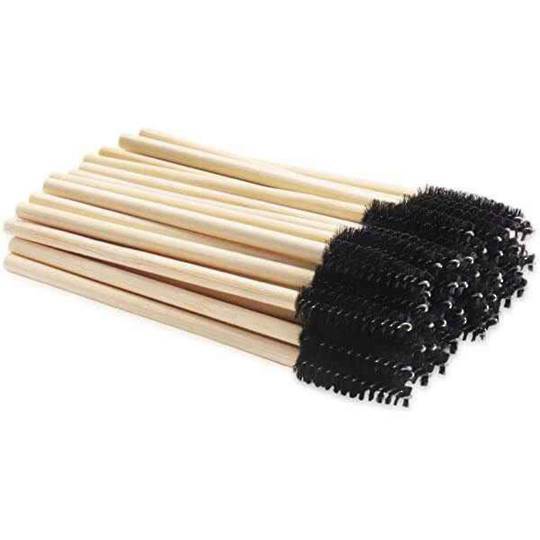 Bamboo Handle Mascara Wand - 50pcs