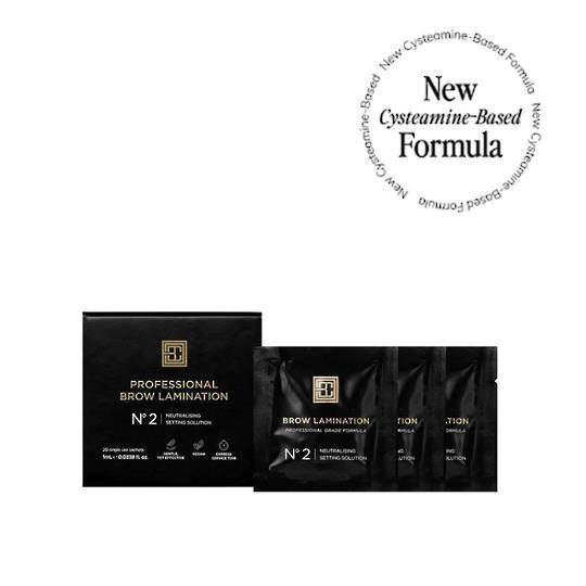 BROW CODE Lustre Brow Lamination Step 2 - 20 X 1ml Sachet's NEW FORMULA