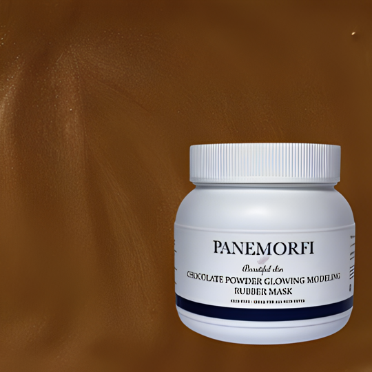 PANEMORFI Chocolate Powder Glowing Modeling Rubber mask