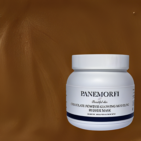 PANEMORFI Chocolate Powder Glowing Modeling Rubber mask 30g SAMPLE