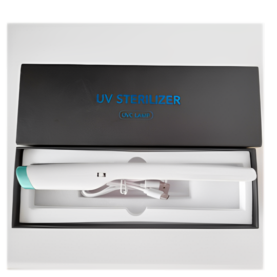 Handy Handheld UV Sterilizer + 250ml TheraVine anti-bac lotion