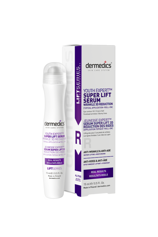 DERMEDICS Super Lift 3D Wrinkle Reduction Roll On Serum 15ml