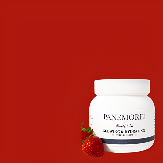 PANEMORFI Crystal Glowing & Hydrating Strawberry Jelly Mask 30g SAMPLE