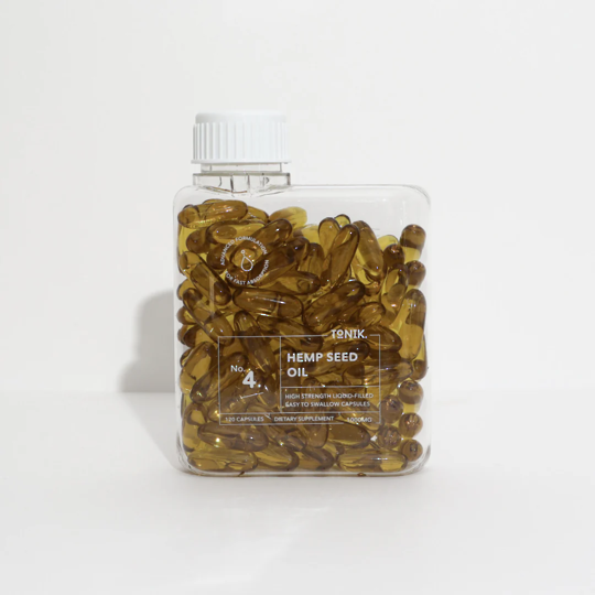 TONIK #4 - Hemp Seed Oil Capsules