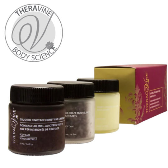 Home Spa Trio - Uplifting Citrus and Red Grape Home Spa Ritual