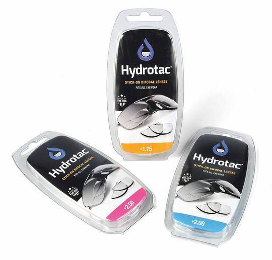 Hydrotac Stick On Bifocal Lenses +1.25