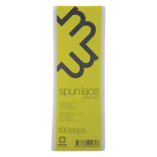 Mancine Professional Spun Lace / Depilatory Strips (100 Strips)