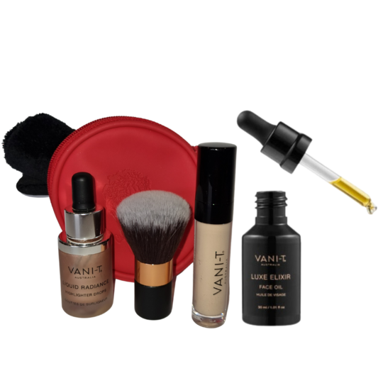 VANI-T Prep, Highlight & Contour Kit. SHADE IVORY GODDESS