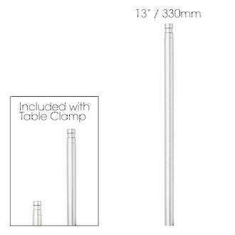 Glamcor 330mm extra height post for Table Clamp