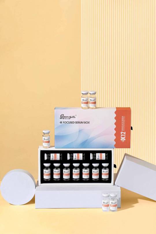 Spongilla Tech X Focused Serum Box - X12 Amino Acid serum