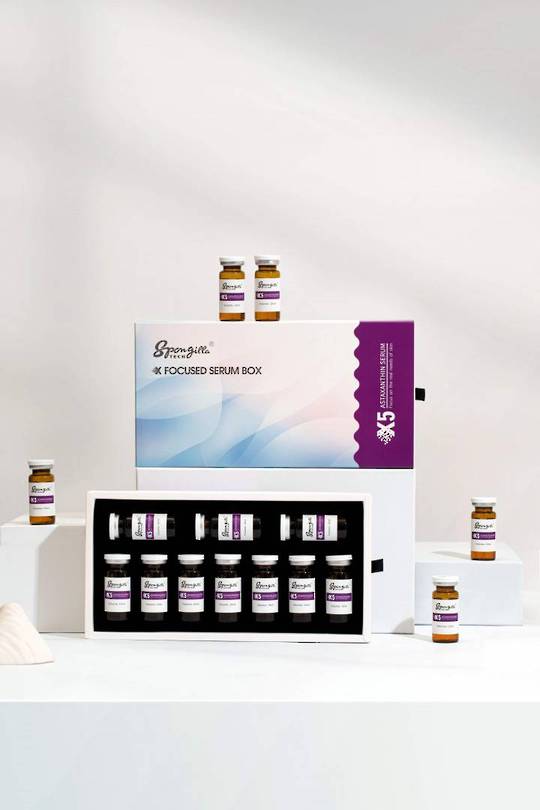Spongilla Tech X Focused Serum Box - X5 Astaxanthin Serum