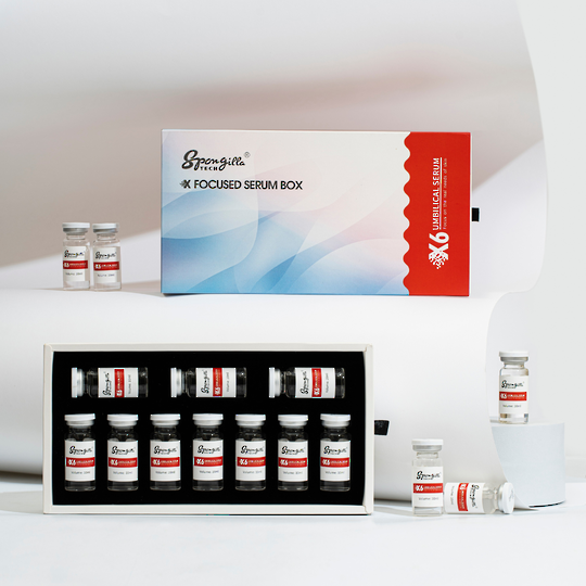 Spongilla Tech X Focused Serum Box - X6 Umbilical Serum