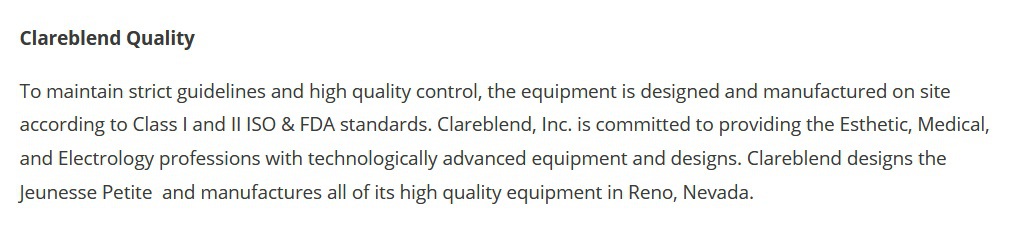 Clareblend-Quality Clareblend-Quality